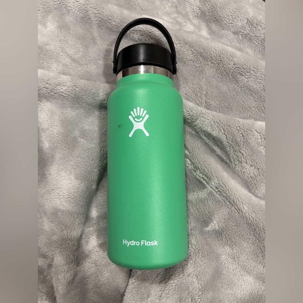 Green Hydro flask